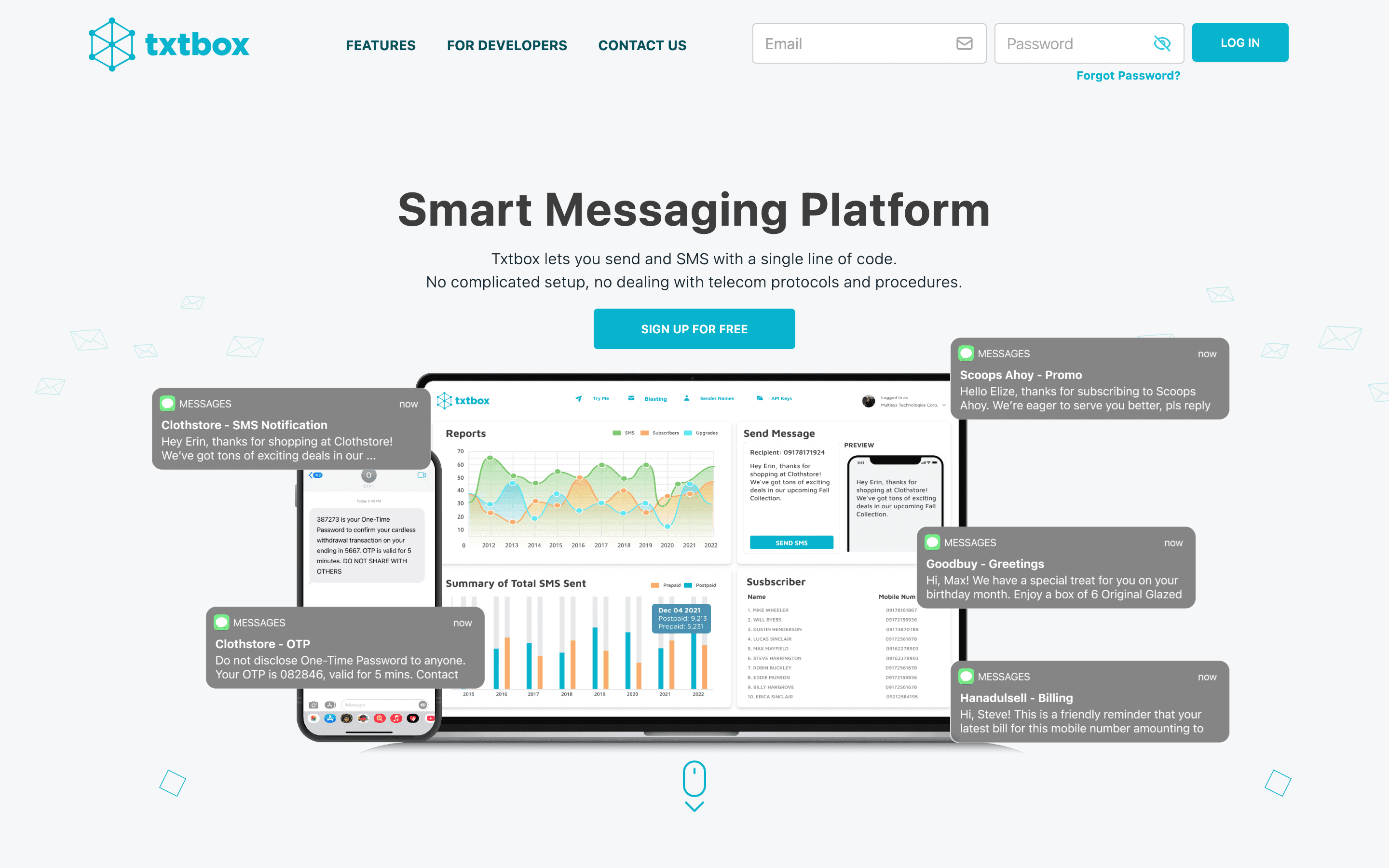 Screenshot of TXTBOX